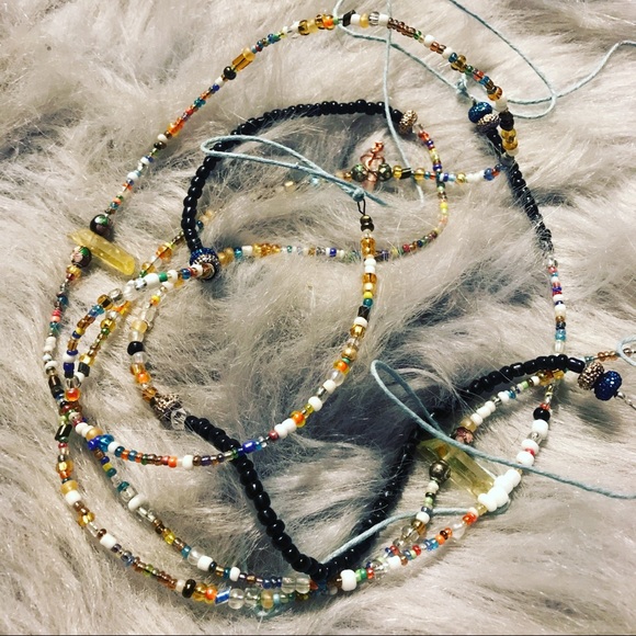 Krystal Drippingz waistbeads ! Set of 3 !!! - Picture 2 of 8